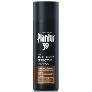 Shampooing ton chaud effet anti-gris Plantur 39 200 ml