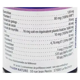 Pharm Nature Micronutrition Complexe Vision 60 gélules