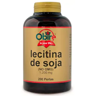 Obire Lecitina de Soja 1200 mg 200 Perlas