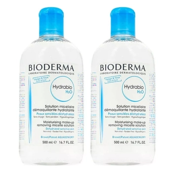 Bioderma Hydrabio Solucion Micelar Agua H2O 2x500 ml - Atida