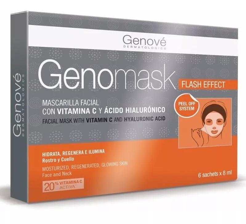 Genove Genomask Mascarilla Facial 6 x 8 ml