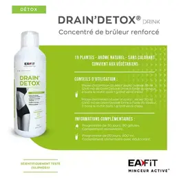 Eafit Drain Détox Drink Draineur Détoxifiant 500ml