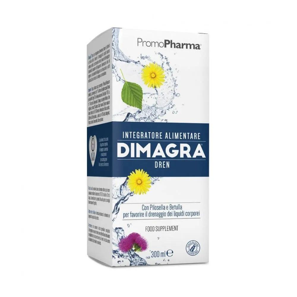 Dimagra Dren Sciroppo Integratore per il Drenaggio dei Liquidi Corporei 300 ml