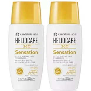 Heliocare 360 Sensation SPF50+ 2x50 ml