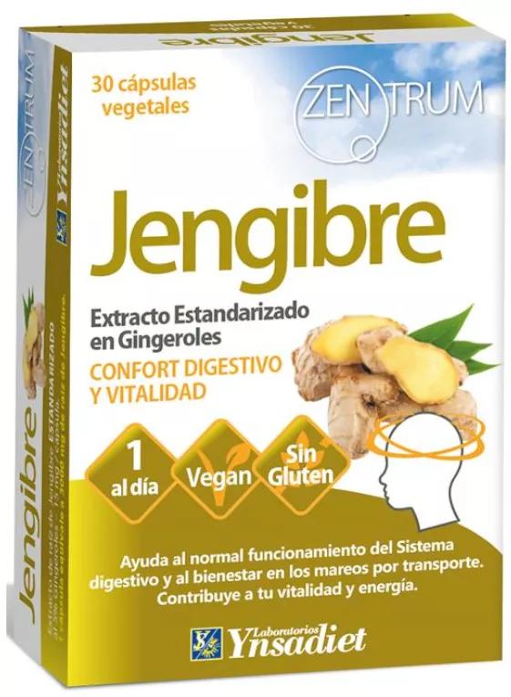 Ynsadiet Zentrum Jengibre 30 Cápsulas