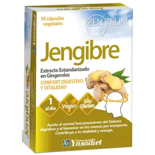 Ynsadiet Zentrum Ginger 30 Capsules