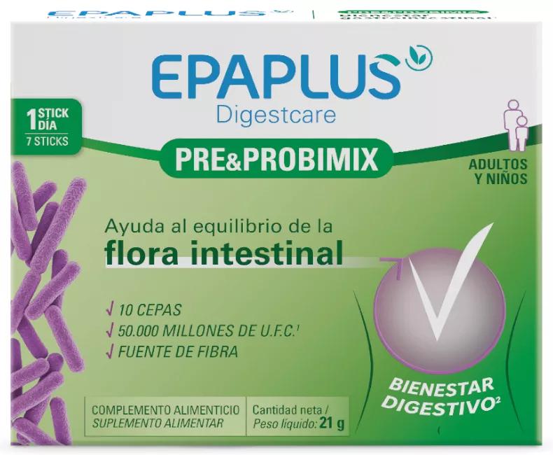 Epaplus Digestcare Pre&amp;Probimix 7 bastoncini