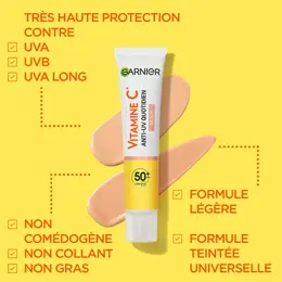 Garnier Vitamine C Anti-UV Quotidien Glow SPF 50 - 40ml