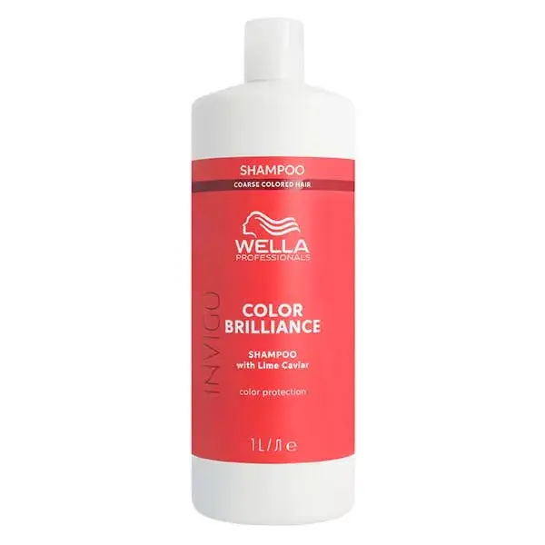 Wella Professionals Invigo Color Brilliance Shampoing pour cheveux épais et colorés 1L