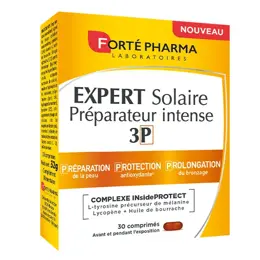 Forté Pharma Expert Solaire Préparateur Intense 3P Sélénium Cuivre 30 comprimés