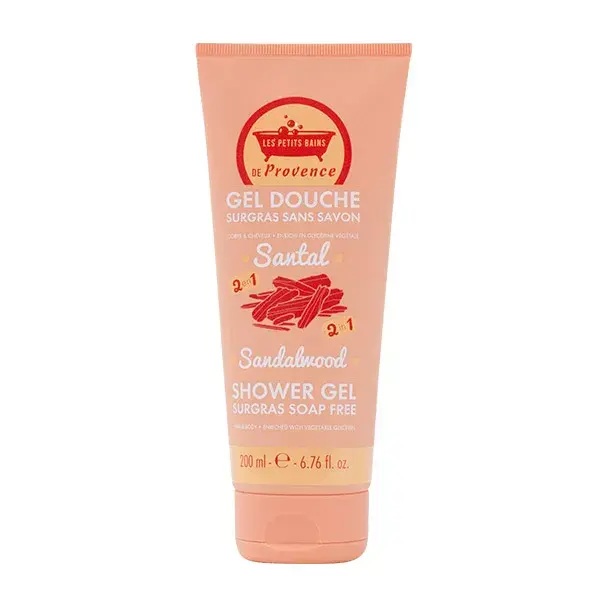 Les Petits Bains de Provence Surgras Soap-Free Sandalwood Shower Gel 200ml