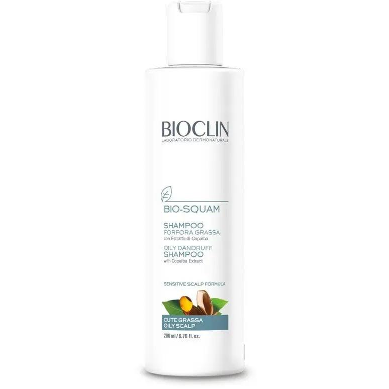 Bioclin Bio-Squam Shampoo Forfora Grassa e Cute Sensibile 200 ml