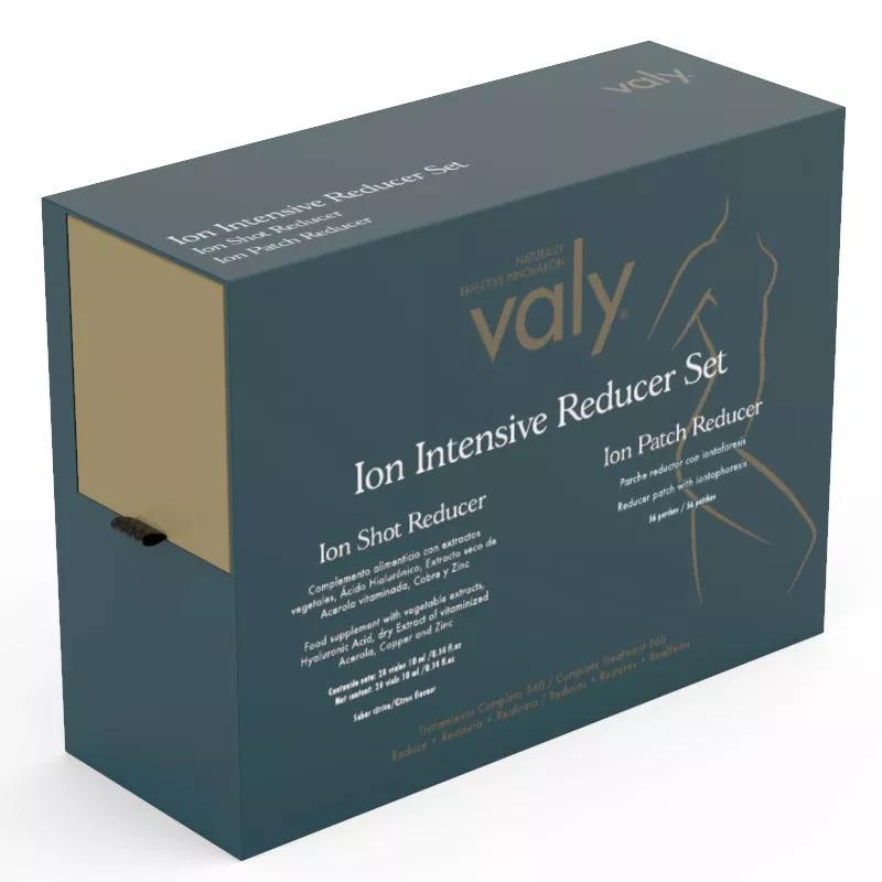 Valy Ion Shot Reducer 28 Viales + Parches con Iontoforesis 56 Uds
