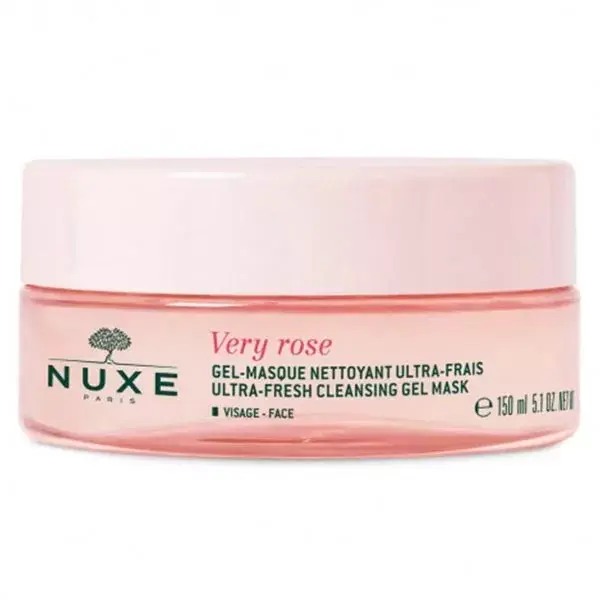 Nuxe Very Rose Gel Maschera Detergente Ultra-Fresca 150ml