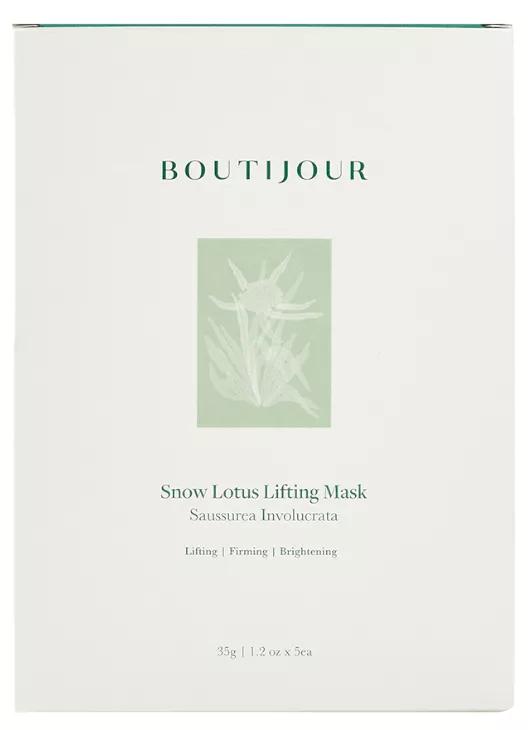 Boutijour Snow Lotus Lifting Mask 5 uds
