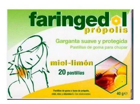 Faes Farma Faringedol Sabor Mel/Limão 20 Pastilhas