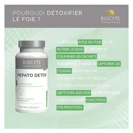 Biocyte Hépato Détox 60 gélules