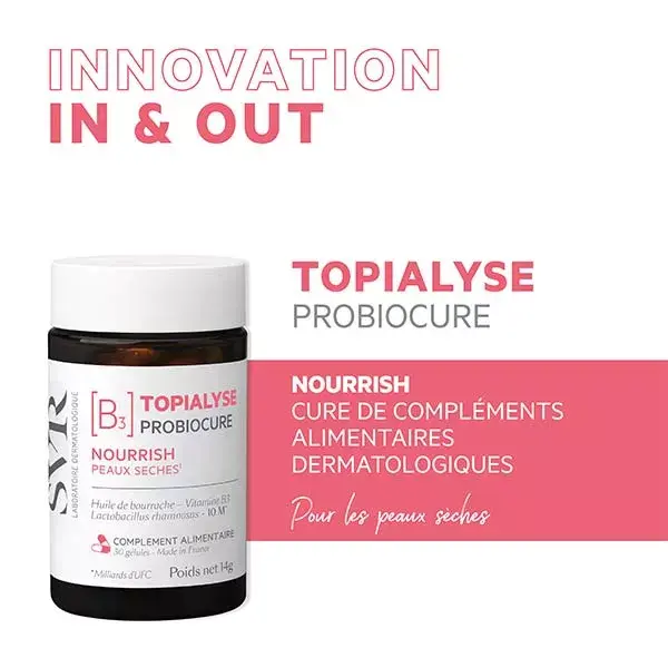 SVR Topialyse Probiocure 30 gélules