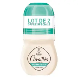 Rogé Cavaillès Déodorant Dermato 48h Roll-On 50ml x2