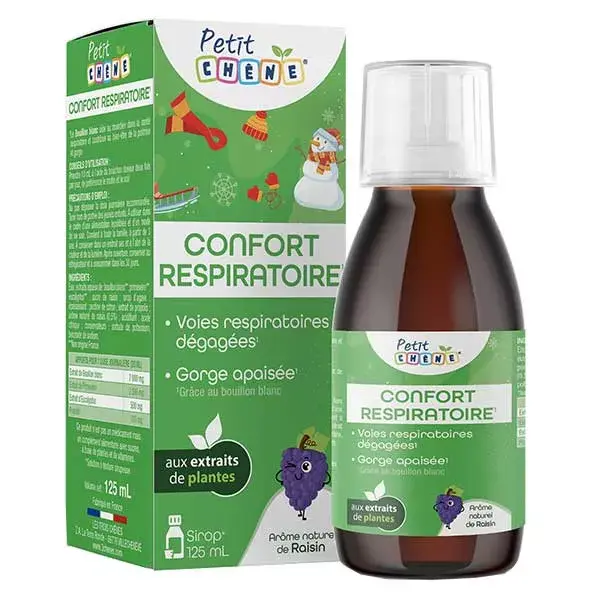 Petit Chêne Respiratory Comfort Syrup 125ml