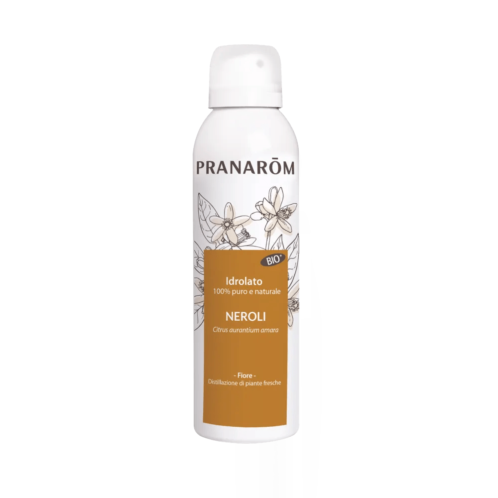 Pranarom Idrolato Neroli Bio Sublimante Olfatto Calmante Distillazione di Piante Fresche 150 ml