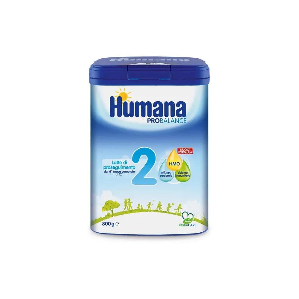 Humana 2 Probalance Latte di Proseguimento Polvere Dal 6° Al 12° Mese di Vita 800 g