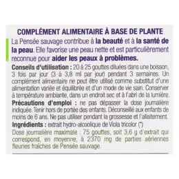 Ladrôme Extraits de Plantes Fraîches Pensée Sauvage Bio 50ml