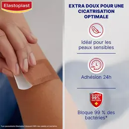 Elastoplast Pansements Sensibles Peaux Métisses 20 pansements