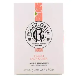 Roger & Gallet Fleur de Figuier Coffret Savon Bienfaisant 3 x 100g