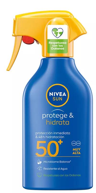 Hydraterende Zonnespray SPF 50+ Nivea Sun 300ml