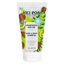 Hei Poa Shampoing Douche à la Pulpe de Coco Bio 150ml