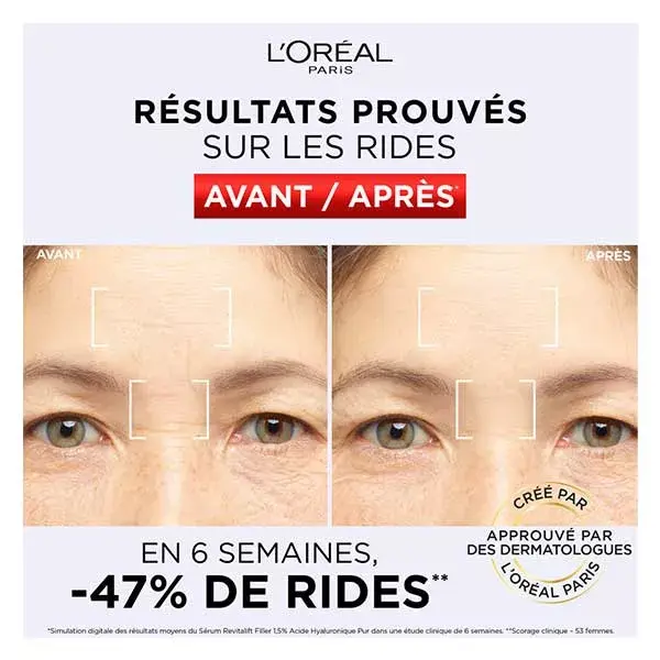 L'Oréal Paris Revitalift Filler +Acide Hyaluronique Sérum Anti-Rides 30ml
