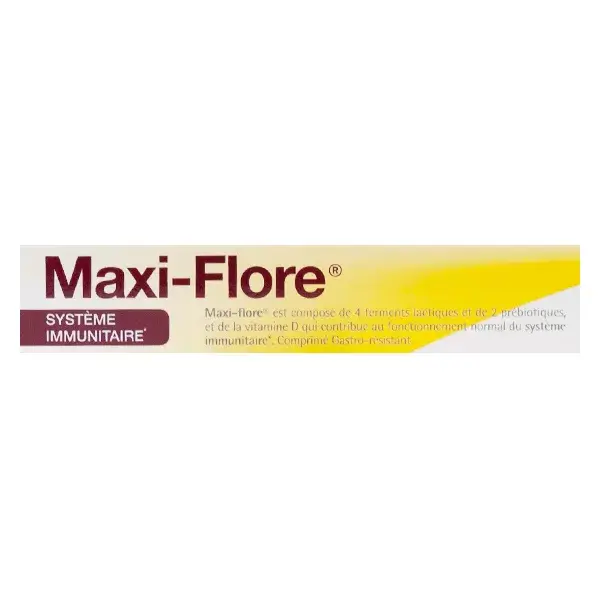 Synergia Maxi-Flore 30 comprimés