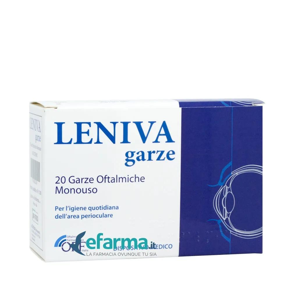 Leniva Garze Monouso Lenitive Occhi 20 Pezzi