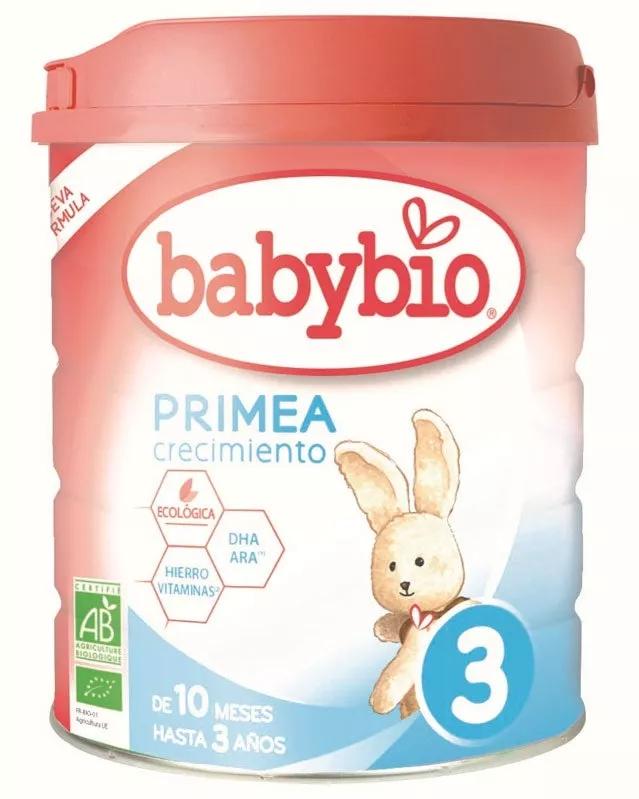 Babybio Leite Primea 3 Bio 800 gr