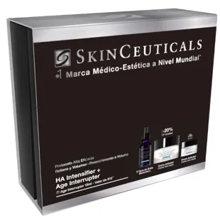 SkinCeuticals Protocolo Relleno y Volumen HA Intensifier + AGE Interrupter Advanced