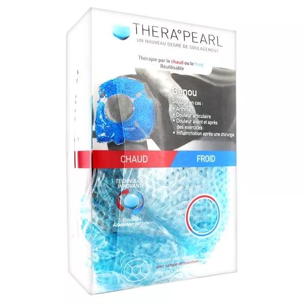 Therapearl knee pad with support 35.6 cm x 26.1 cm strap