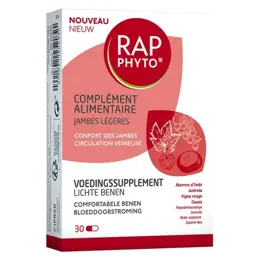 Rap Phyto Jambes Légères 30 gélules