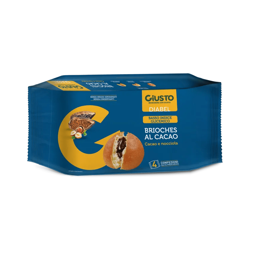 Giusto Brioches Al Cacao Big 180G (4X45G)