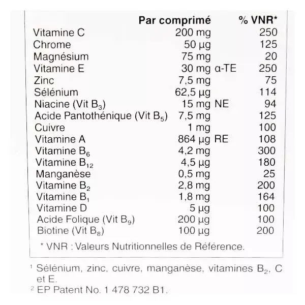 Pharma Nord ActiveComplex Antioxydant 60 comprimés