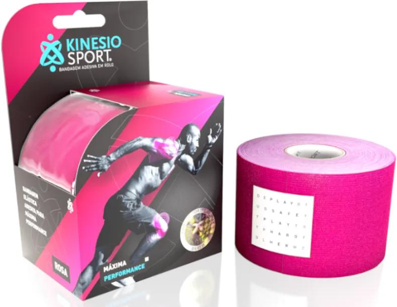 KinesioSport Rosa Klebeband 6mx5cm