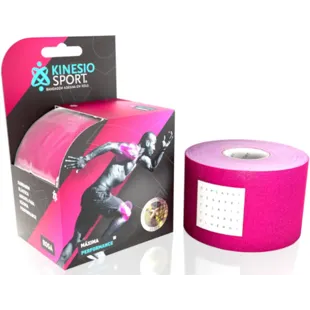 KinesioSport Banda Adhesiva Rosa 6mx5cm
