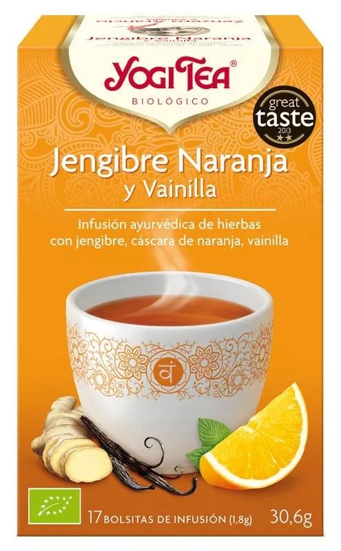 Yogi Tea Jengibre Naranja Y Vainilla 17 Bolsitas Atida 2663