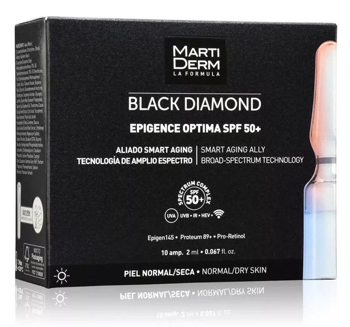 MartiDerm Black Diamond Epigence Optima SPF50+ 10 fiale