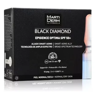 Martiderm Black Diamond Epigence Optima SPF50 + 10 Ampullen