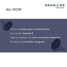 Granions Ail Noir 60 comprimés