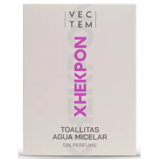 Xhekpon Toallitas de Agua Micelar 10 uds