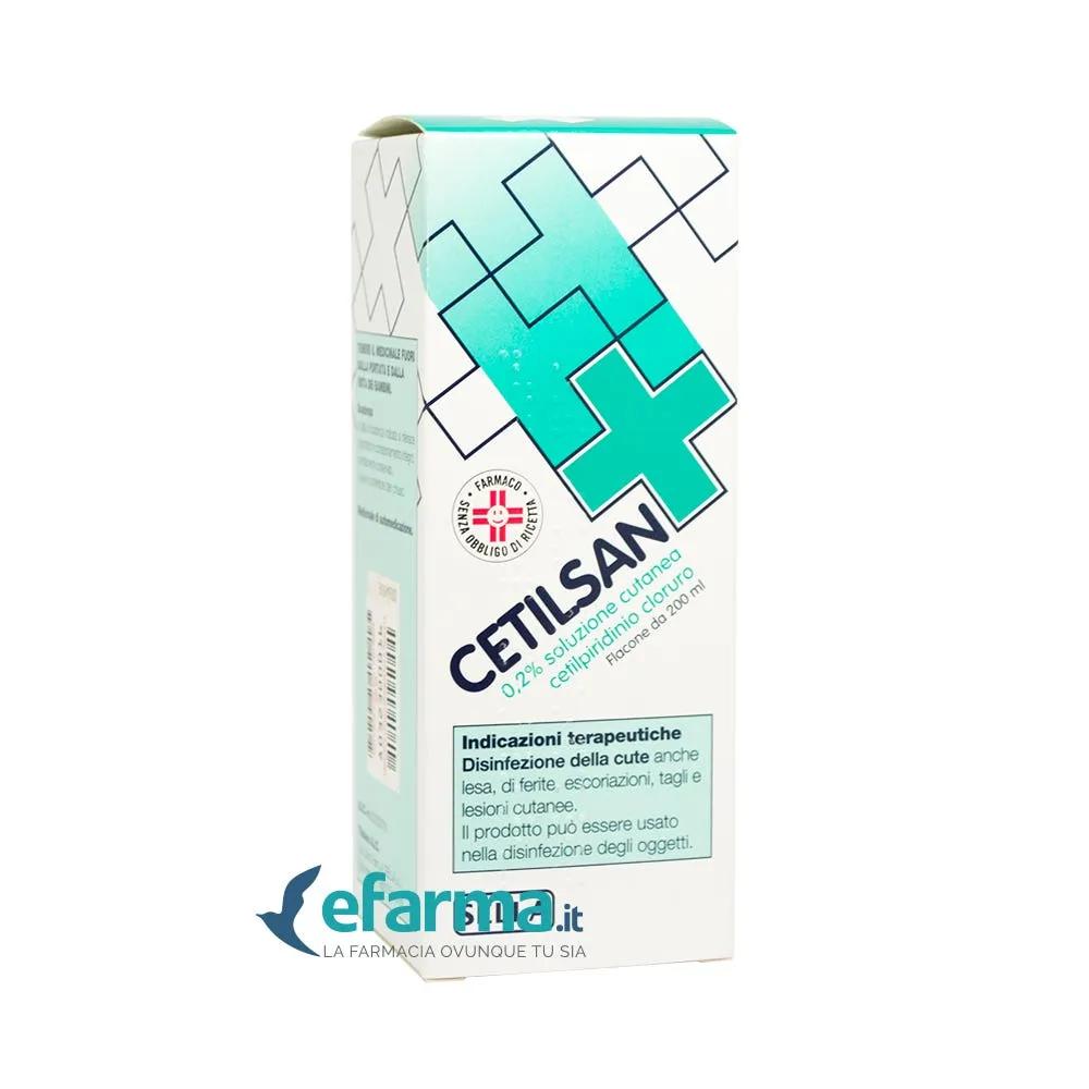 Cetilsan Soluzione Disinfettante Cetilpiridinio cloruro 200 ml