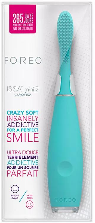 Foreo Issa Mini 2 Sensitive Cepillo Dental Eléctrico Sónico Summer Sky Azul