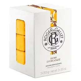 Roger & Gallet Bois d'Orange Coffret Savon Bienfaisant 3 x 100g